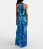 Poupette St Barth Clea printed high-rise wide-leg pants