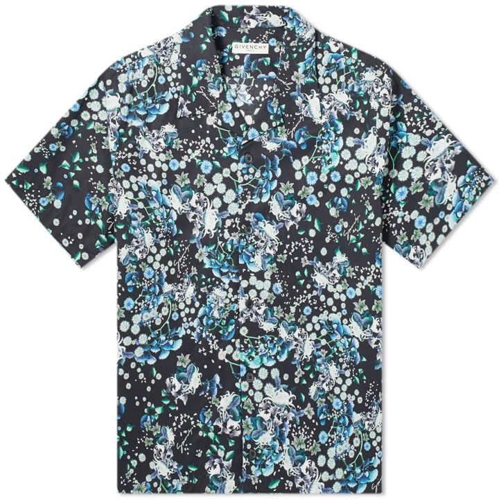 Photo: Givenchy Short Sleeve Floral Hawaiian Shirt