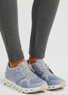 ON Cloud 5 Panelled Mesh Sneakers Blue