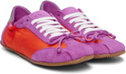 ABRA Red & Purple Ballerina Sneakers