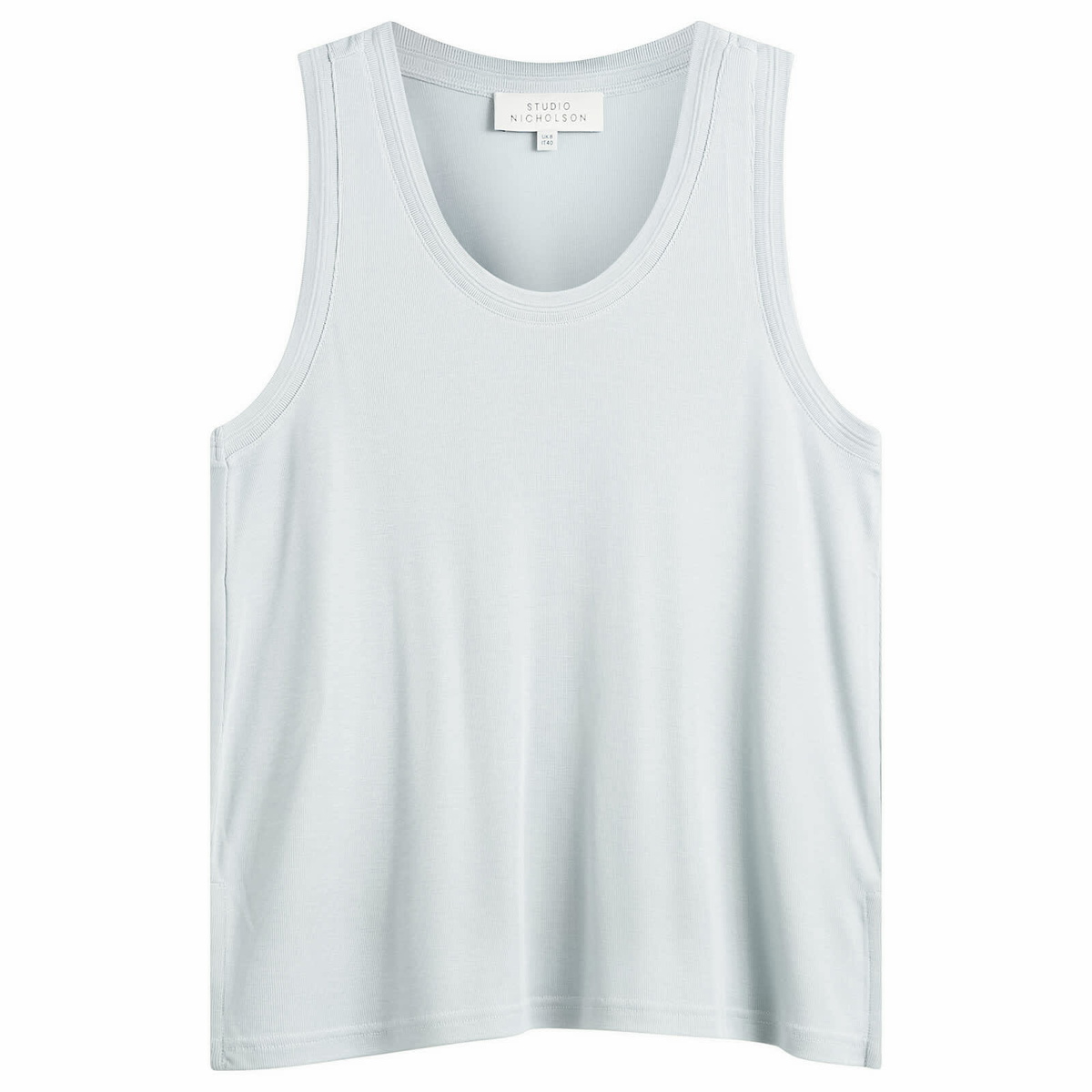 Studio Nicholson Women's scoop neck vest in Spearmint
