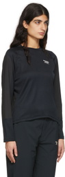 Pas Normal Studios Black Escapism Long Sleeve Sport Top