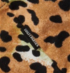 Wacko Maria - Leopard-Print Brushed-Cotton Tote Bag - Brown