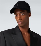 Tom Ford Logo embroidered cashmere baseball cap