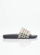 Burberry Vintage Check Print Slides