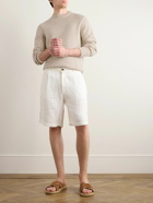 Zegna - Organic Cotton and Silk-Blend Sweater - Neutrals