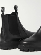 CELINE - Margaret Leather Chelsea Boots - Black