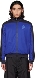 JW Anderson Blue Anchor Patch Track Jacket