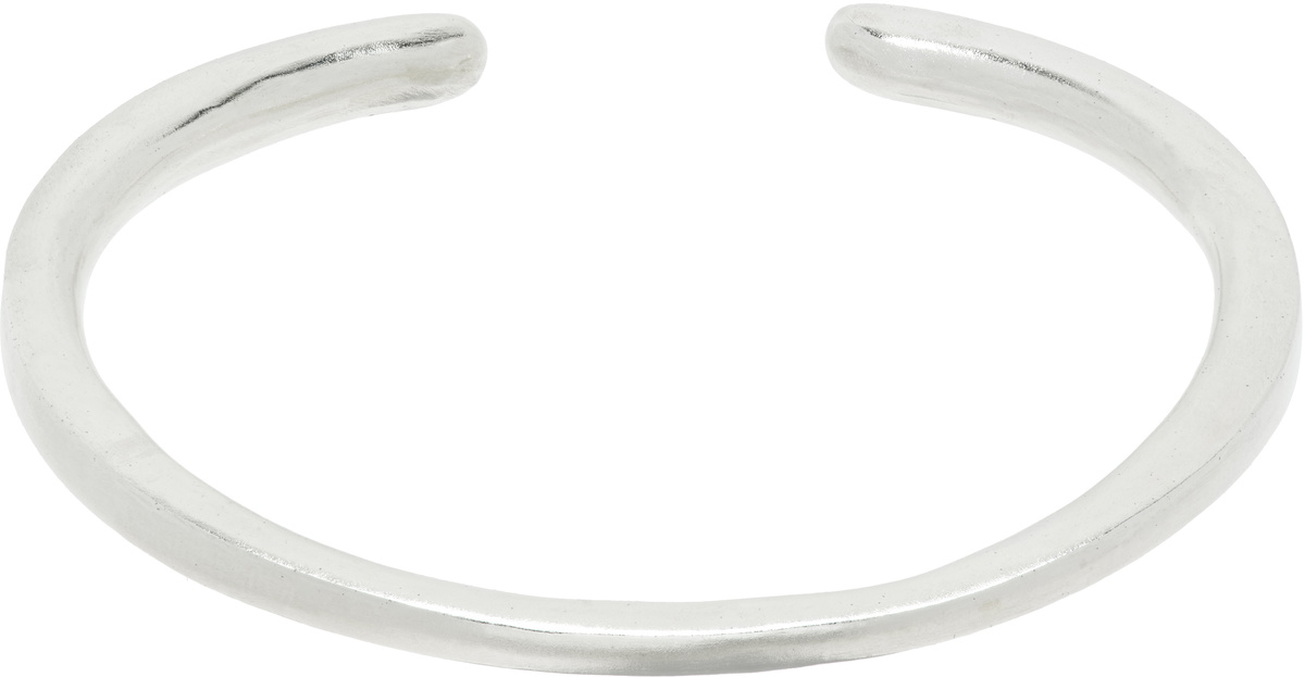 Youth Silver Bangle Bracelet