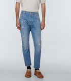 Brunello Cucinelli - Ripped slim-leg jeans