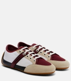 Givenchy Slim suede-trimmed sneakers