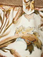 ZIMMERMANN - Chintz Floral Print Linen Mini Shorts