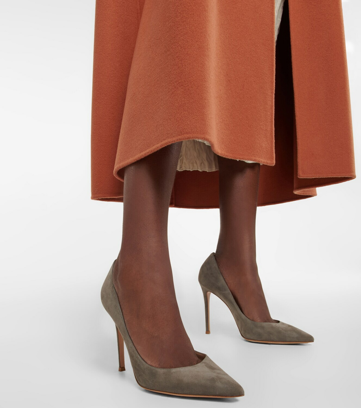 Gianvito 105 clearance suede pumps