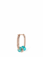 DODO - Recycled Plastic Rondelle Mono Earring