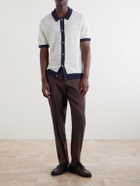 Onia - Crocheted Linen Shirt - Neutrals