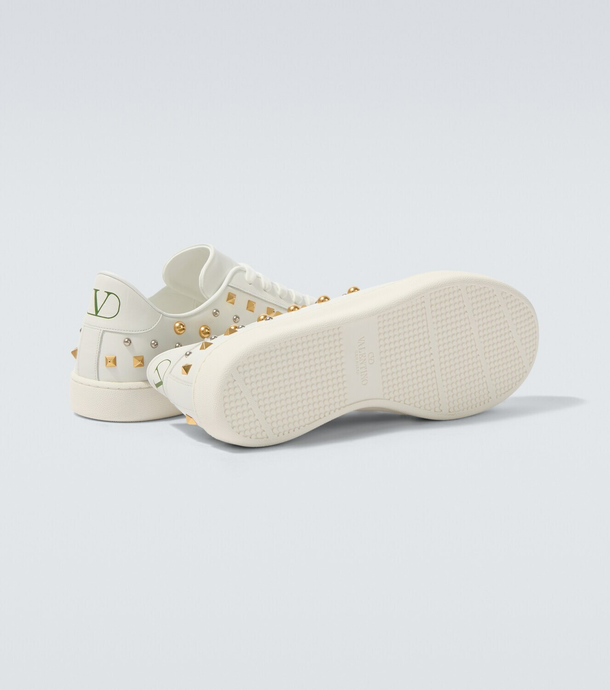 Valentino Royco studded leather sneakers