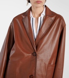 Dorothee Schumacher Sleek Statement leather blazer