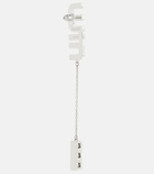 Miu Miu Logo crystal-embellished earrings