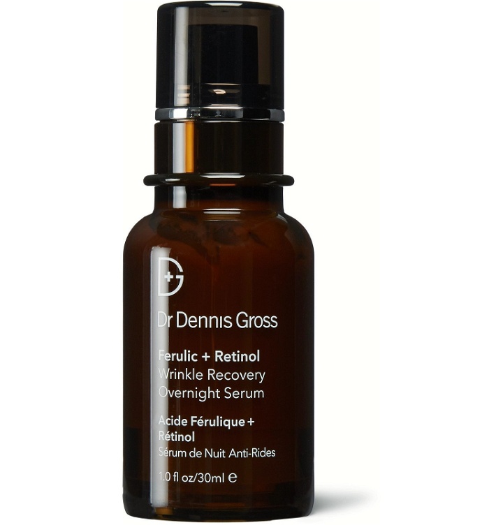 Photo: Dr. Dennis Gross Skincare - Ferulic Retinol Wrinkle Recovery Overnight Serum, 30ml - Colorless