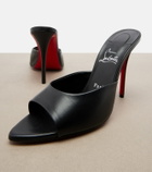 Christian Louboutin Miss Z leather mules