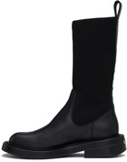 Alexander Wang Black Detroit Sock Boots