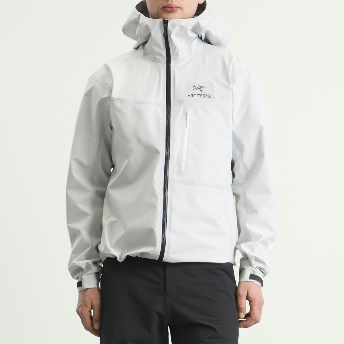 Arc'teryx Men's Alpha SL Gore-Tex Jacket in Arctic Silk/Black