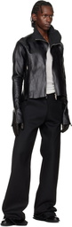 Swampgod Black Rivet Leather Jacket