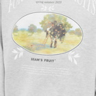Bram's Fruit Men's Forgotten Fruits Harvest Crew Sweat in Grey