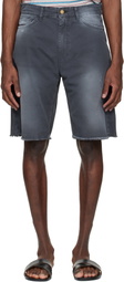 Stockholm (Surfboard) Club Black 5-Pocket Chino Shorts