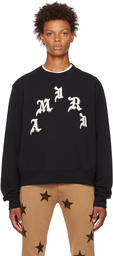 AMIRI Black Wes Lang Edition Patch Sweatshirt