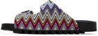 Missoni Multicolor Zig-Zag Sandals
