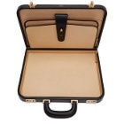 Brioni Black Leather Briefcase