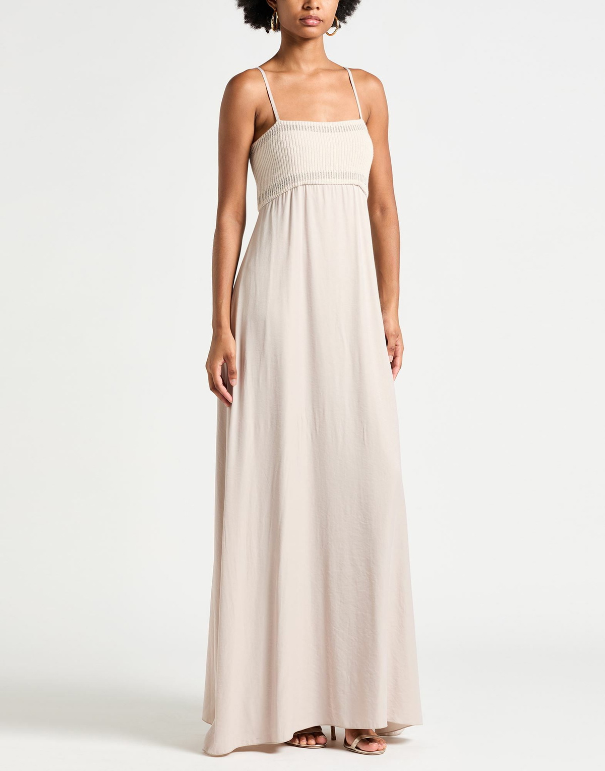 Peserico Womens Maxi dress Light in Grey