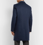 Hugo Boss - Wool and Cashmere-Blend Coat - Blue