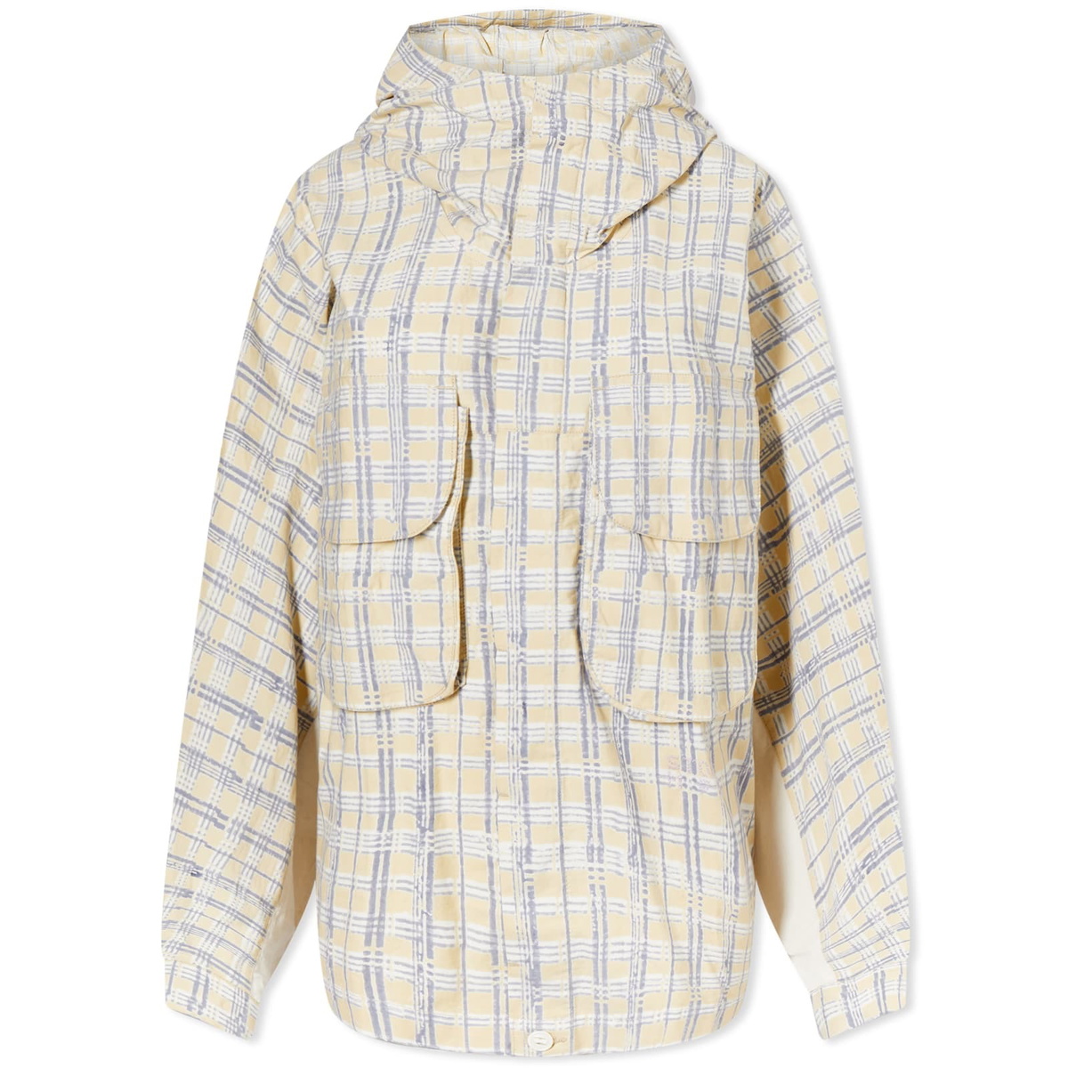 Story mfg. Women's Forager Check Jacket in Neutrals Story Mfg.