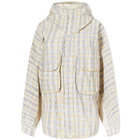 Story mfg. Women's Forager Check Jacket in Neutrals