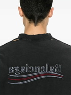 Balenciaga Logo-Embroidered T-Shirt