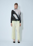 Issey Miyake Wrinkled And Twisted Pants