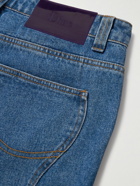 DIME - Tapered Logo-Embroidered Jeans - Blue