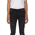 Amiri Black Thrasher Plus Jeans