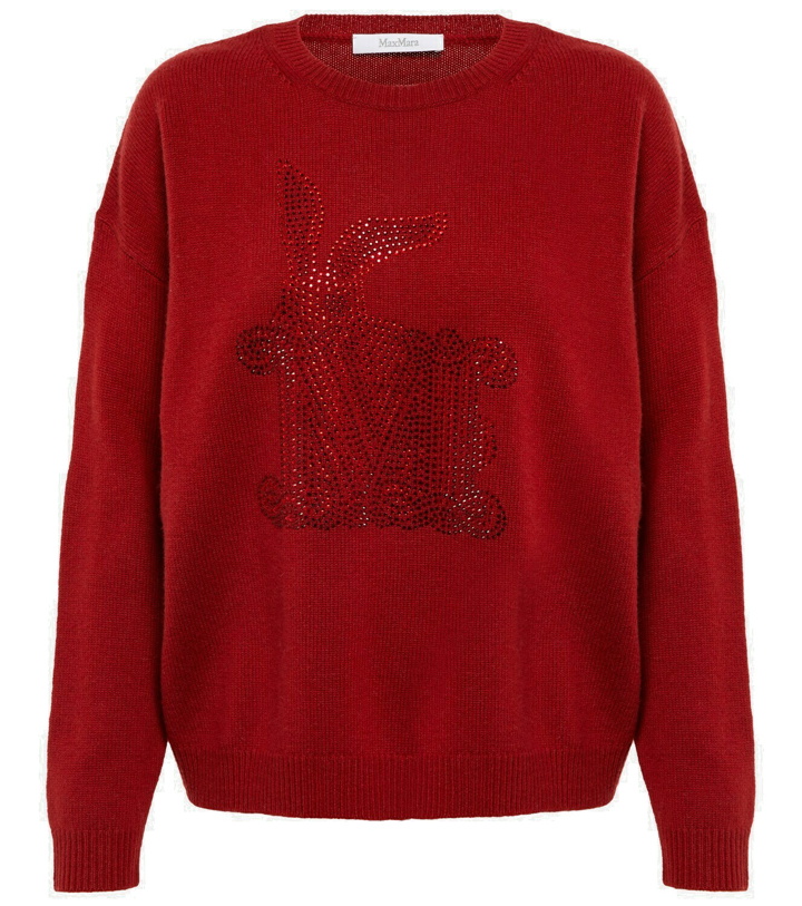 Photo: Max Mara - Embellished wool and cashmere sweater