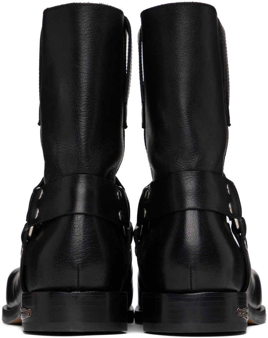 Magliano Black Monster Biker Boots Magliano