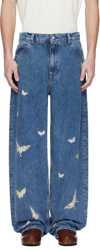 Photo: OUR LEGACY Blue Vast Cut Jeans