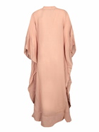 120% Lino Rosewood Linen Kaftan Dress