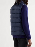 Canada Goose - Crofton Slim-Fit Quilted Recycled Nylon-Ripstop Down Gilet - Blue