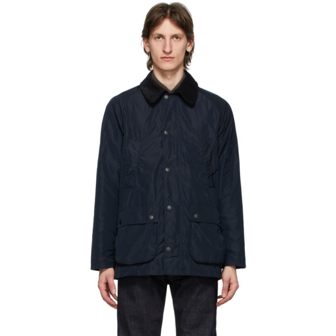 Photo: Barbour Navy Bedale Tech Casual Jacket