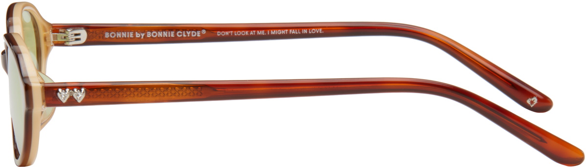 BONNIE CLYDE Brown Baby Sunglasses
