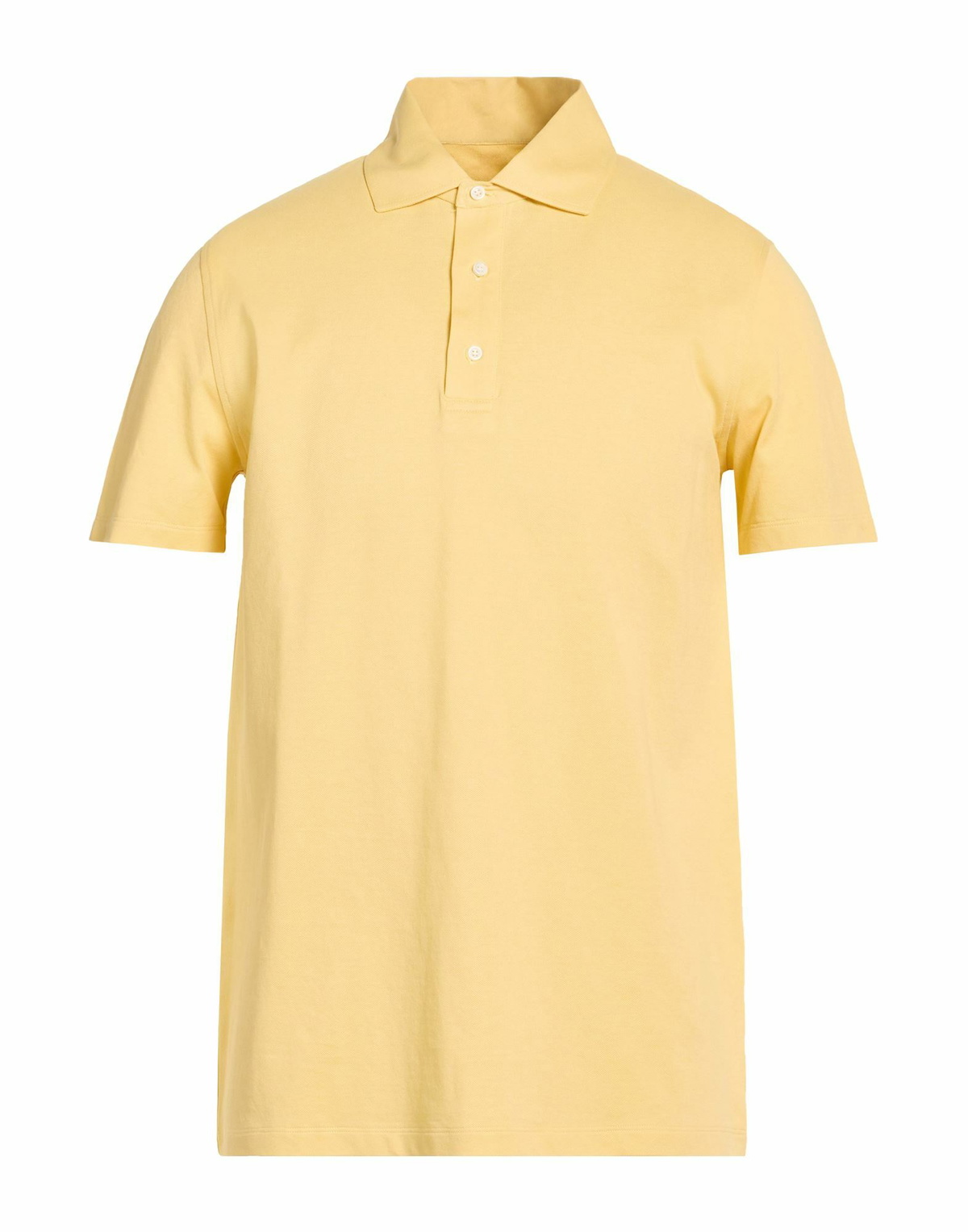 Isaia Mens Polo shirt in Yellow