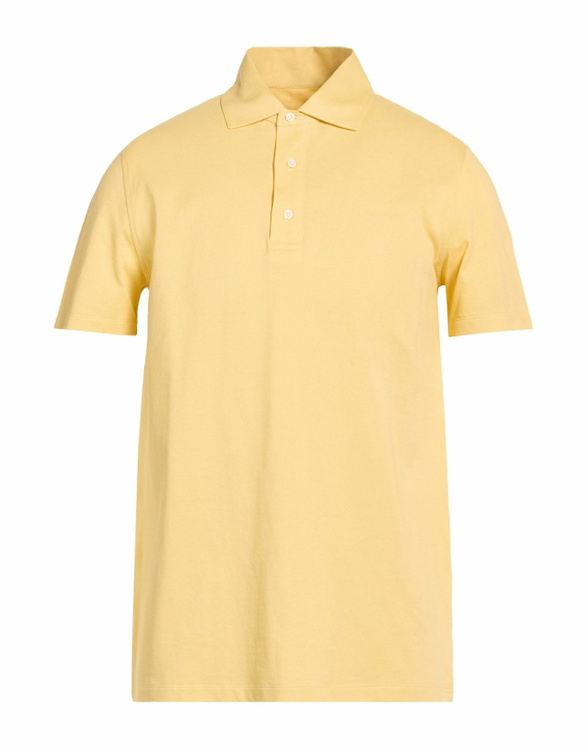 Photo: Isaia Mens Polo shirt in Yellow