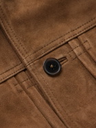 Officine Générale - Lazlo Suede Jacket - Brown